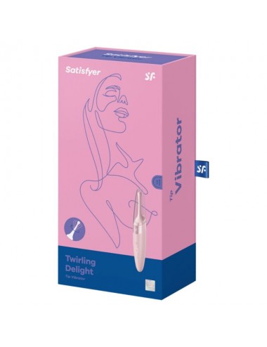 SATISFYER TWIRLING JOY CLIT PUNTA STIMOLANTE - ROSA