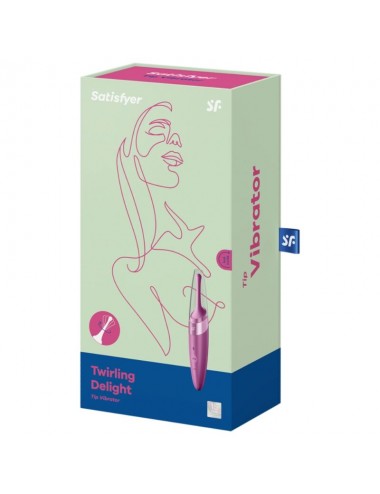 SATISFYER TWIRLING JOY CLIT PUNTA STIMOLANTE - FUCSIA