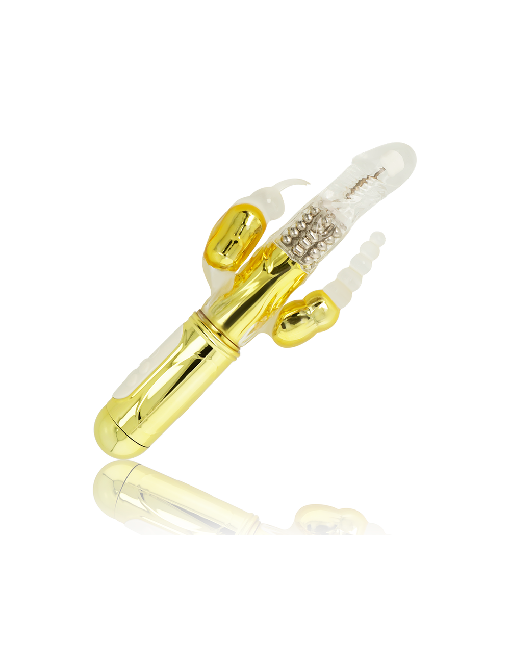 VIBRATORE MULTIFUNZIONE OHMAMA - GOLDEN VIBRATORE MULTIFUNZIONE OHMAMA - GOLDEN