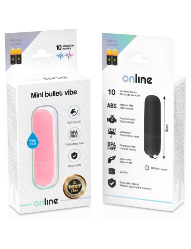 ONLINE MINI BULLET VIBE - ROSA