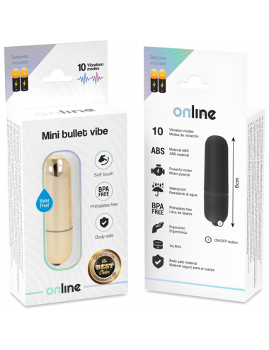 MINI BULLET VIBE ONLINE - GOLDEN