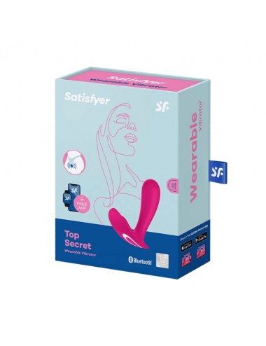 VIBRATORE SODDISFATTO TOP SECRET ROSA