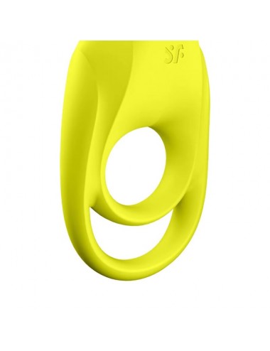 VIBRATORE AD ANELLO DUO SPETTACOLARE SATISFYER GIALLO