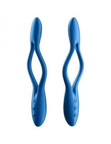 GIOCO ELASTICO SATISFYER MULTI VIBRATORE - BLU