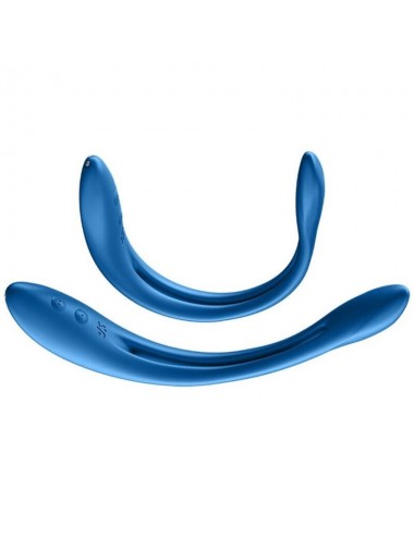 GIOCO ELASTICO SATISFYER MULTI VIBRATORE - BLU