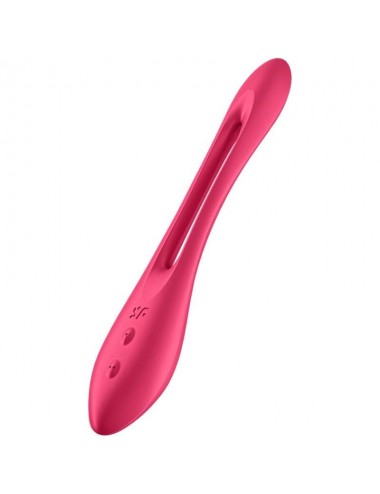 SATISFYER ELASTIC JOY MULTI VIBRATORE - ROSSO