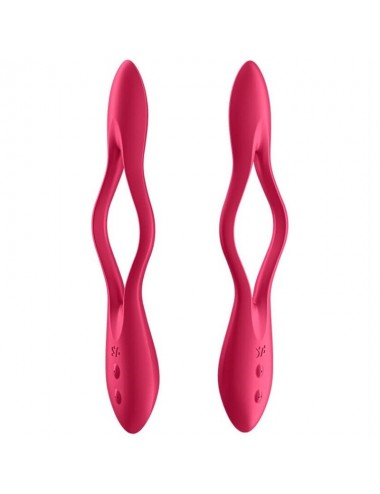 SATISFYER ELASTIC JOY MULTI VIBRATORE - ROSSO