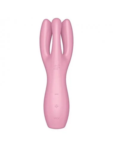 VIBRATORE SATISFYER THREESOME 3 - ROSA