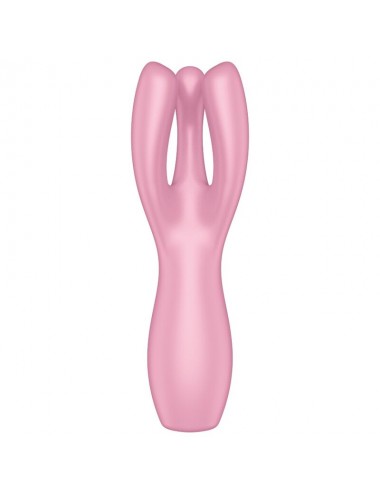 VIBRATORE SATISFYER THREESOME 3 - ROSA