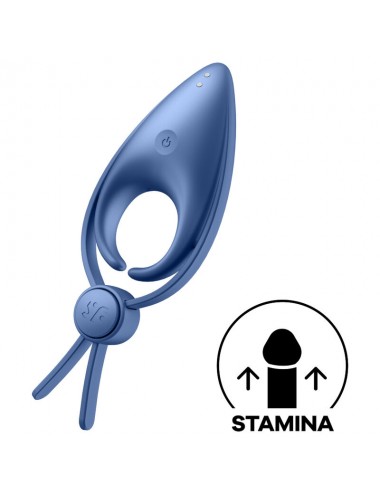 ANELLO DA SNIPER SATISFYER VIBRATORE BLU