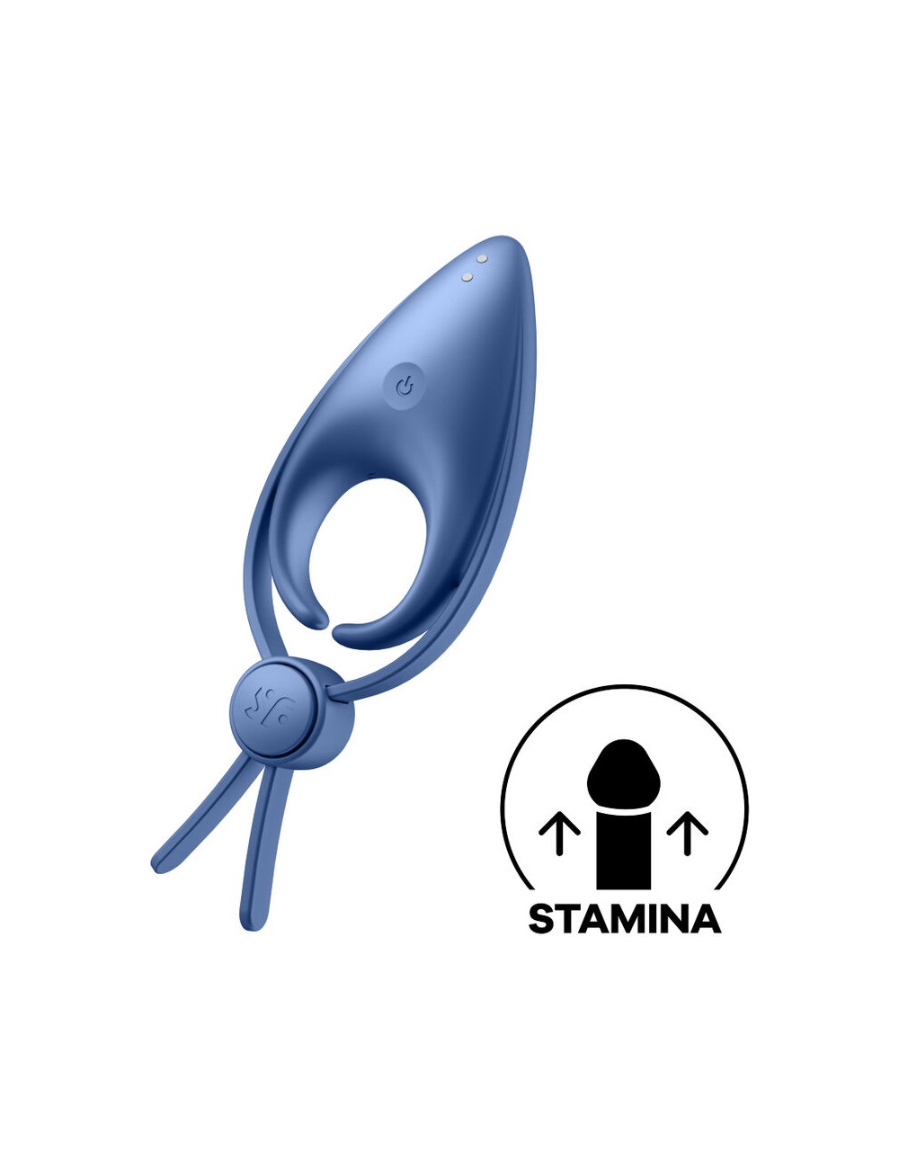 ANELLO DA SNIPER SATISFYER VIBRATORE BLU ANELLO DA SNIPER SATISFYER VIBRATORE BLU
