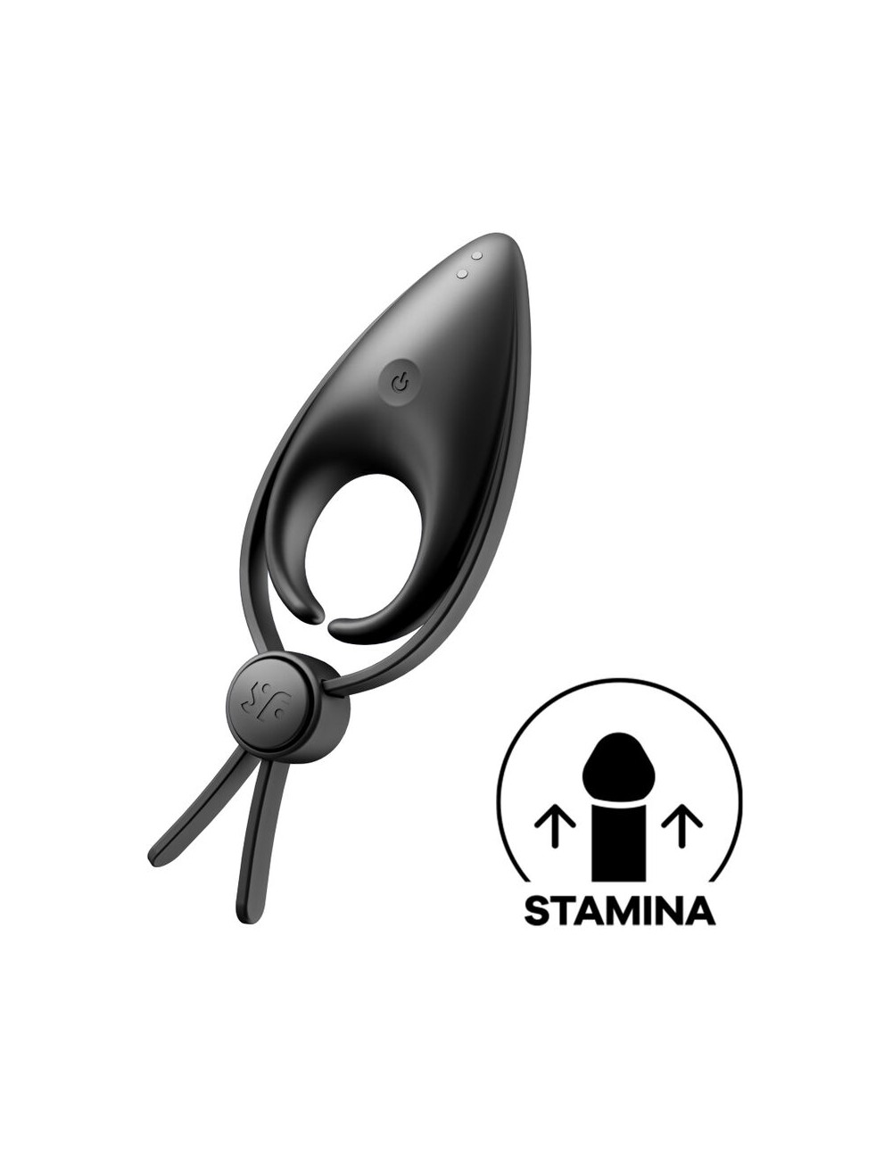 VIBRATORE PER ANELLO DA SNIPER SATISFYER NERO VIBRATORE PER ANELLO DA SNIPER SATISFYER NERO