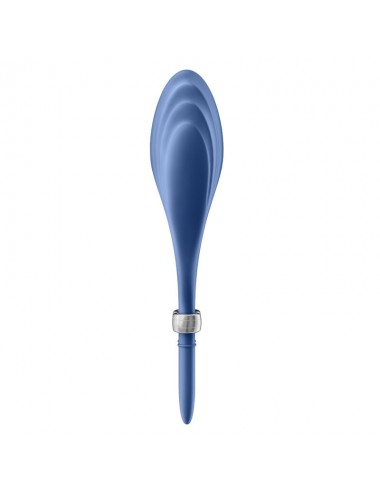 VIBRATORE AD ANELLO SATISFYER DUELIST - BLU
