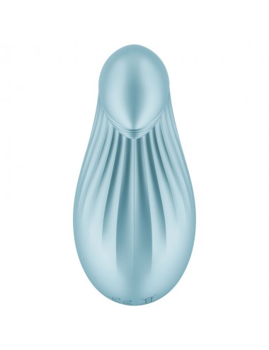 VIBRATORE DA APPOGGIO SATISFYER DIPPING DELIGHT - BLU