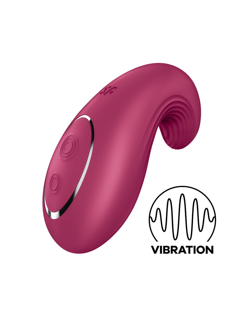 VIBRATORE DA APPOGGIO SATISFYER DIPPING DELIGHT - ROSSO VIBRATORE DA APPOGGIO SATISFYER DIPPING DELIGHT - ROSSO