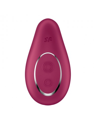 VIBRATORE DA APPOGGIO SATISFYER DIPPING DELIGHT - ROSSO