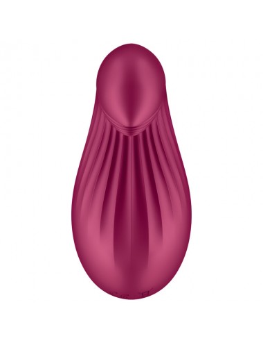 VIBRATORE DA APPOGGIO SATISFYER DIPPING DELIGHT - ROSSO