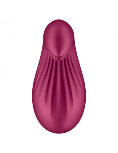 VIBRATORE DA APPOGGIO SATISFYER DIPPING DELIGHT - ROSSO