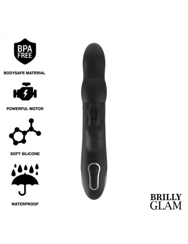 BRILLY GLAM MOEBIUS RABBIT VIBRATORE E ROTATORE WATCHME COMPATIBILE CON LA TECNOLOGIA WIRELESS