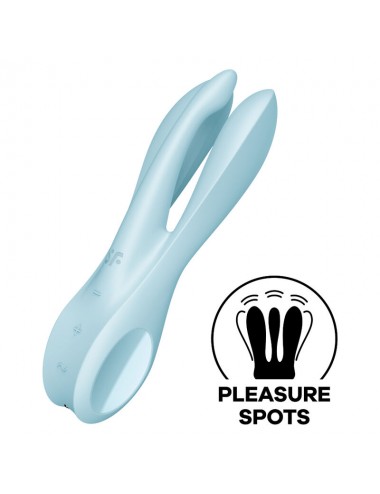 SATISFYER THREESOME 1 VIBRATORE - BLU