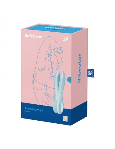 SATISFYER THREESOME 1 VIBRATORE - BLU