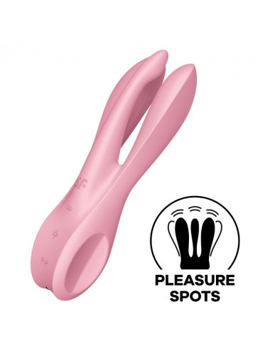 SATISFYER THREESOME 1 VIBRATORE - ROSA