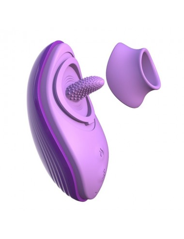 FANTASIA PER LA SUA LINGUA DIVERTENTE IN SILICONE - VIOLA