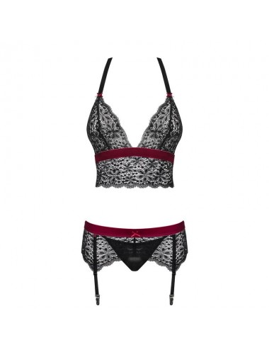 OBSESSIVE - ROSSITA SET TRES PIEZAS L/XL