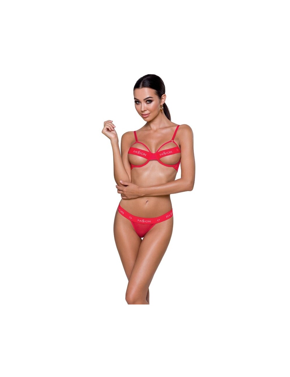 SET DUE PEZZI PASSION KYOUKA - ROSSO S / M SET DUE PEZZI PASSION KYOUKA - ROSSO S / M