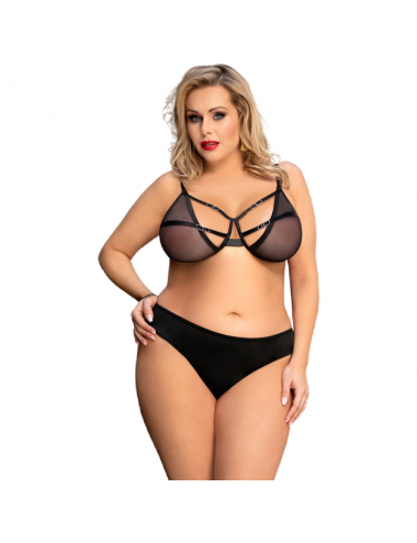 QUEEN LINGERIE SET DUE PEZZI L/XL