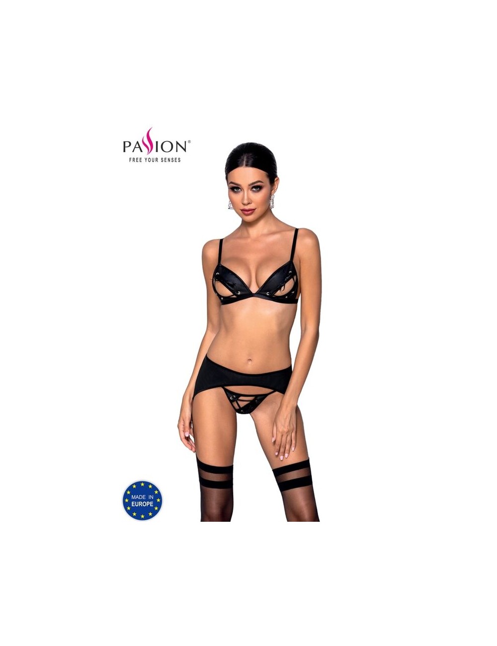 SET PASSIONE MILEY ECOPELLE S/M SET PASSIONE MILEY ECOPELLE S/M