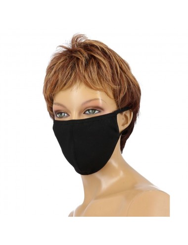 MASCHERA IN COTONE COVID-19 - NERA