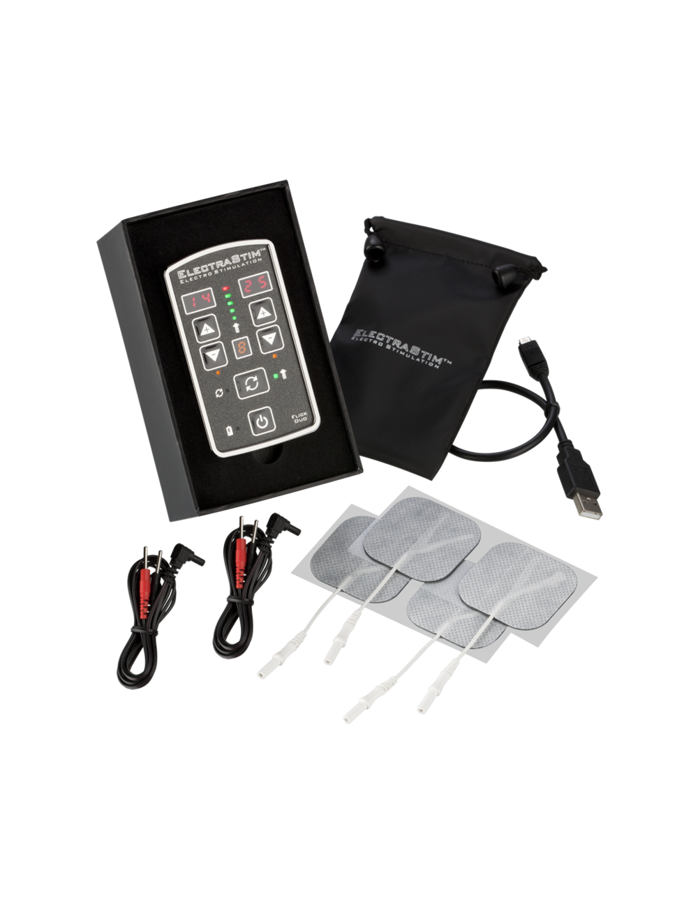 ELECTRASTIM PAQUETE ESTIMULADOR FLICK DUO ELECTRASTIM PAQUETE ESTIMULADOR FLICK DUO