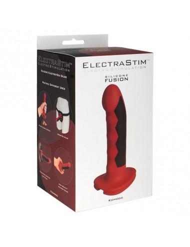 ELECTRASTIM FUSION KOMODO DILDO SILICONA