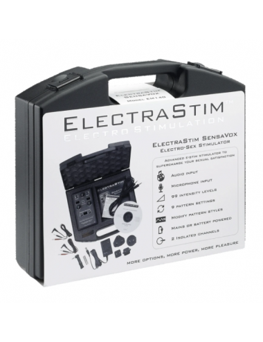 ELECTRASTIM  SENSAVOX E-STIM ELECTRO ESTIMULADOR