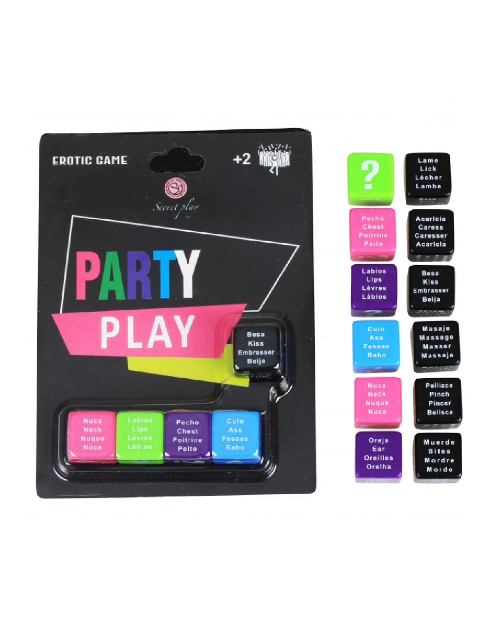 SECRETPLAY JUEGO PARTY PLAY 5 DADOS (ES/PT/EN/FR) SECRETPLAY JUEGO PARTY PLAY 5 DADOS (ES/PT/EN/FR)