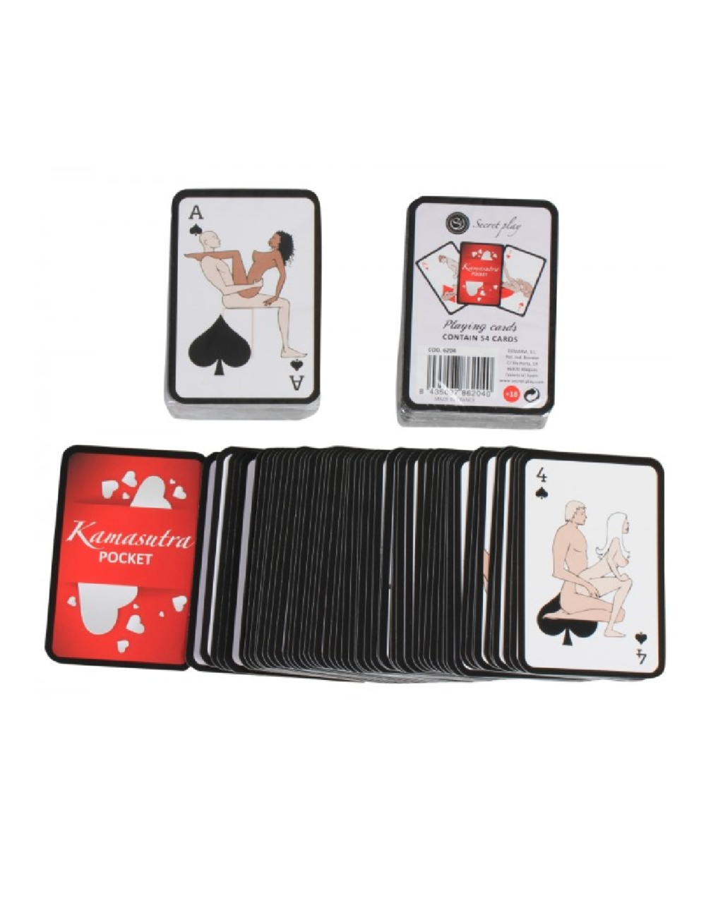 SECRETPLAY CARTAS KAMASUTRA MINI ES/EN/PT/IT/FR/DE SECRETPLAY CARTAS KAMASUTRA MINI ES/EN/PT/IT/FR/DE