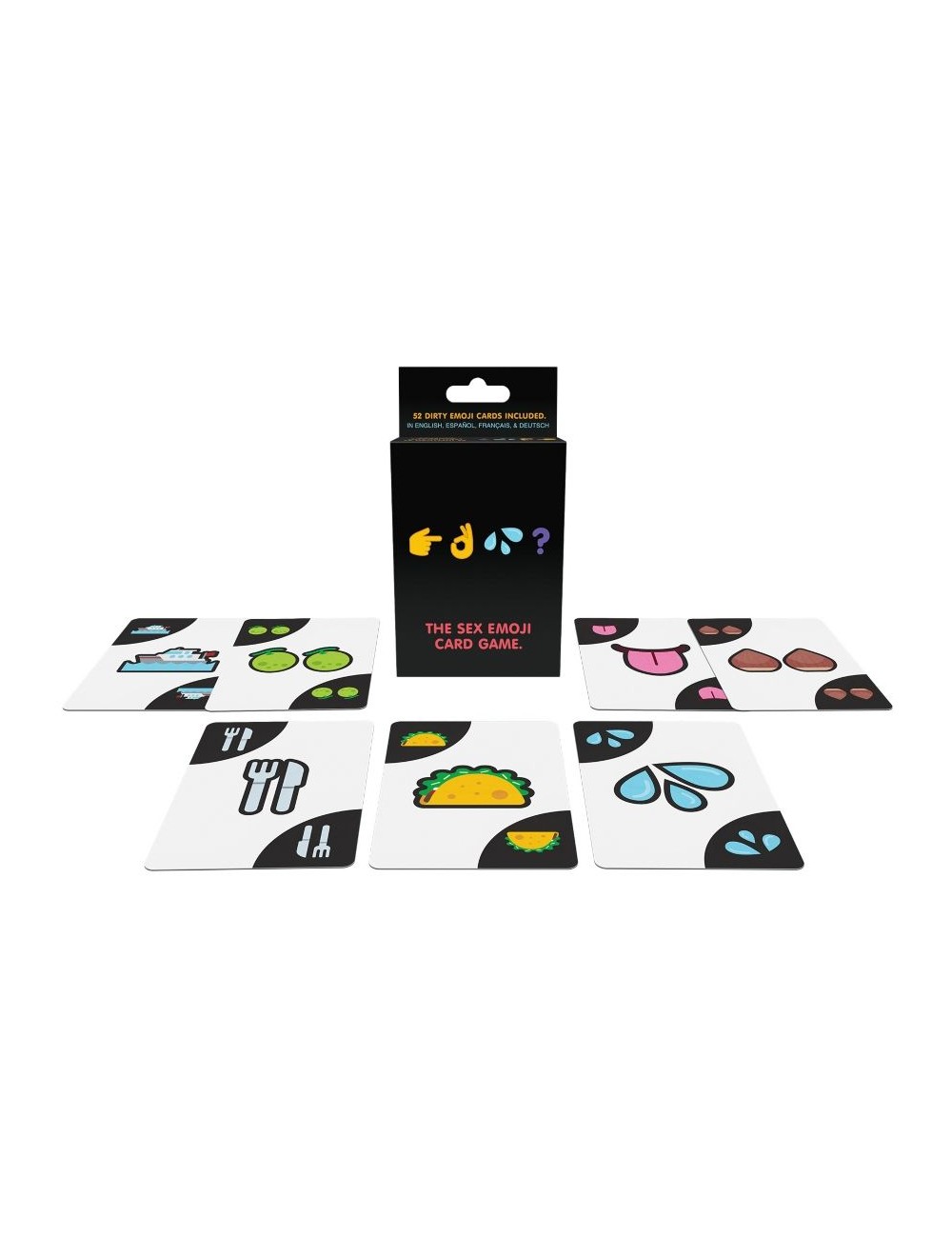 KHEPER GAMES DTF SEX EMOJIS CARTE GIOCO EN / ES / DE / FR