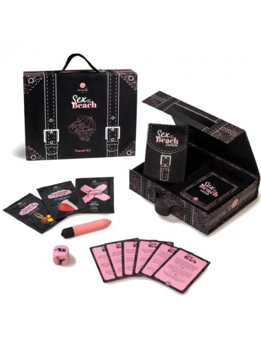 SECRETPLAY SEX ON THE BEACH KIT DA VIAGGIO (ES/EN/DE/FR/NL/PT)