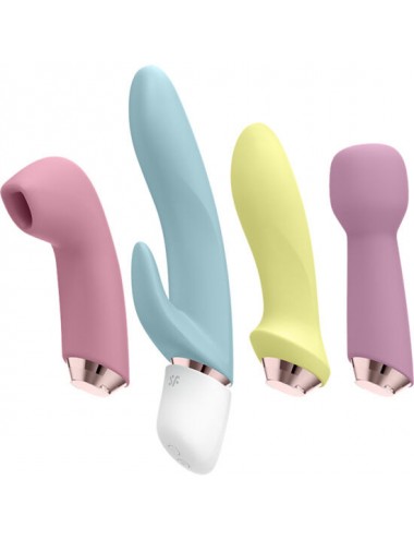 SATISFYER MARVELOUS FOUR - SET VIBRATORE E IMPULSO D''ARIA