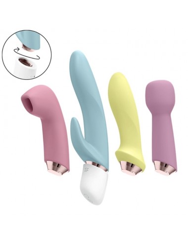 SATISFYER MARVELOUS FOUR - SET VIBRATORE E IMPULSO D''ARIA