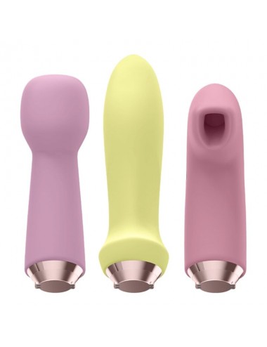 SATISFYER MARVELOUS FOUR - SET VIBRATORE E IMPULSO D''ARIA