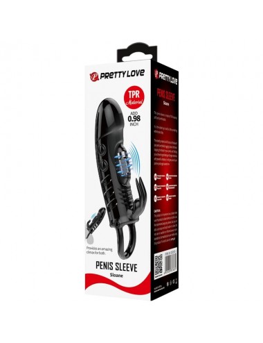 PRETTY LOVE SLOANE MANICA DEL PENE CONIGLIO NERO