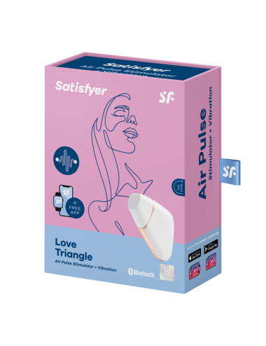 SATISFYER CONNECT TRIANGOLO LOVE - BIANCO