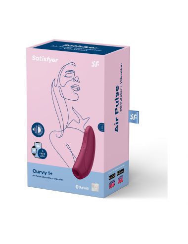 SATISFYER CURVY 1+ ROSSO / ROSA