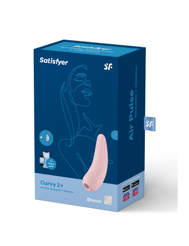 SATISFYER CURVY 2+ ROSA