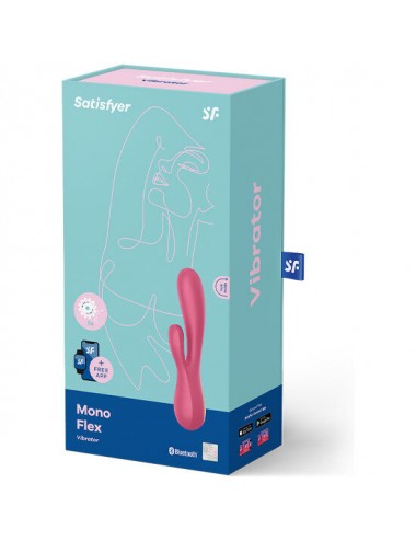 SATISFYER MONO FLEX ROSSO CON APP