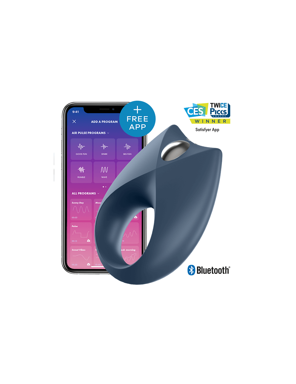 SODDISFATTI POTENTI ROYAL ONE COCKRING CON APP SODDISFATTI POTENTI ROYAL ONE COCKRING CON APP