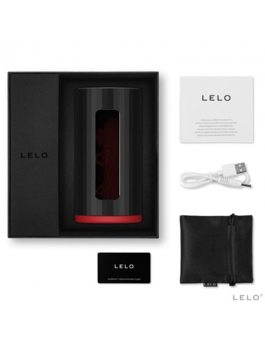 LELO F1S V2 MASTURBADOR CON TECNOLOGIA SDK - ROSSO E NERO