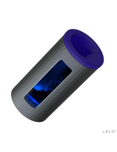 LELO F1S V2 MASTURBADOR CON TECNOLOGIA SDK - ROSSO E NERO - CANNA DI FUCILE E BLU MEZZANOTTE